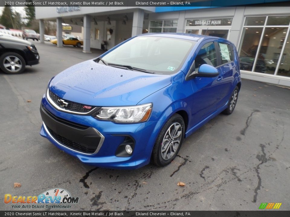 2020 Chevrolet Sonic LT Hatchback Kinetic Blue Metallic / Jet Black Photo #2