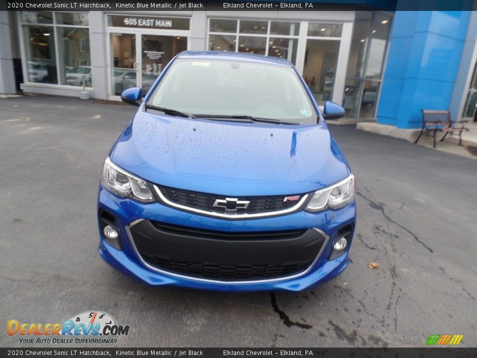 2020 Chevrolet Sonic LT Hatchback Kinetic Blue Metallic / Jet Black Photo #3