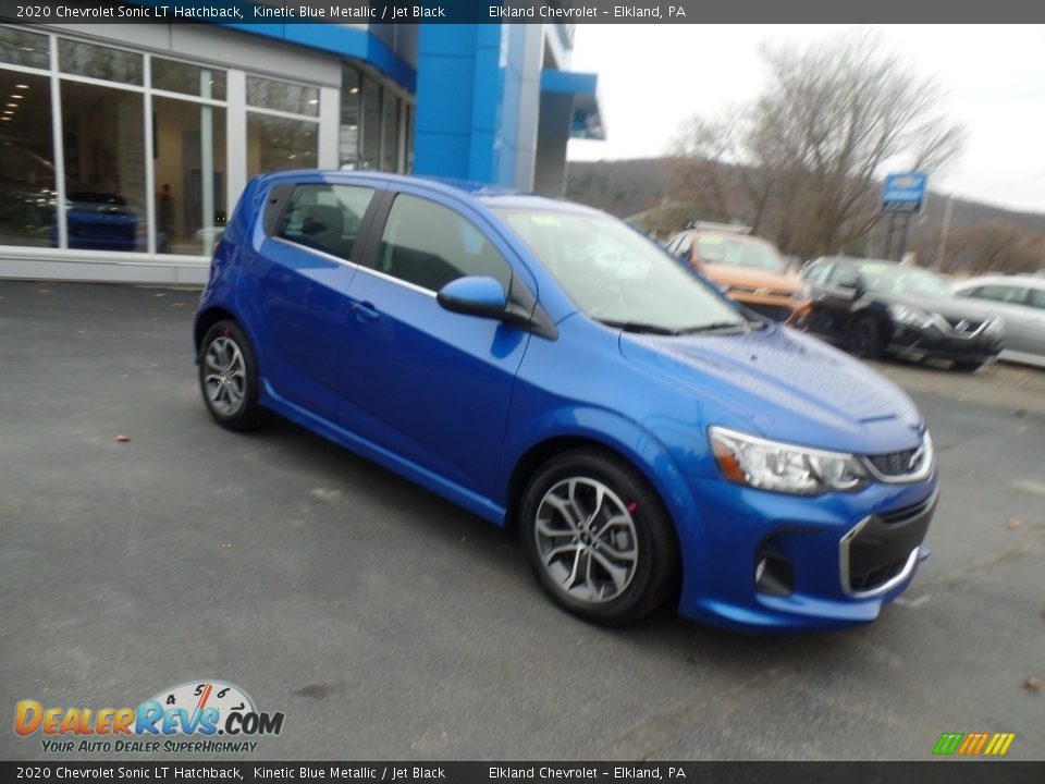2020 Chevrolet Sonic LT Hatchback Kinetic Blue Metallic / Jet Black Photo #5