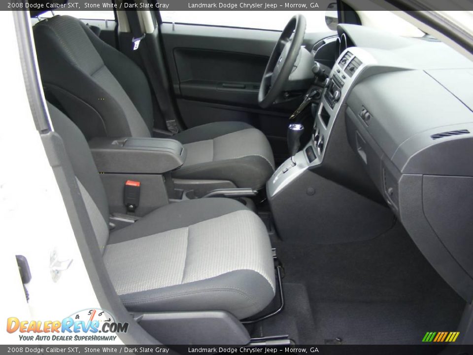 2008 Dodge Caliber SXT Stone White / Dark Slate Gray Photo #19