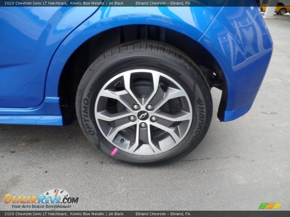 2020 Chevrolet Sonic LT Hatchback Kinetic Blue Metallic / Jet Black Photo #11
