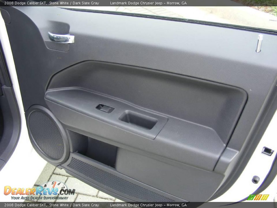 2008 Dodge Caliber SXT Stone White / Dark Slate Gray Photo #20