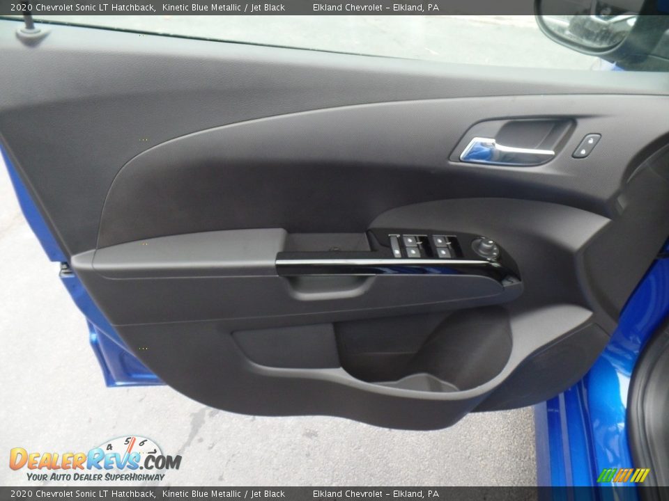 2020 Chevrolet Sonic LT Hatchback Kinetic Blue Metallic / Jet Black Photo #15