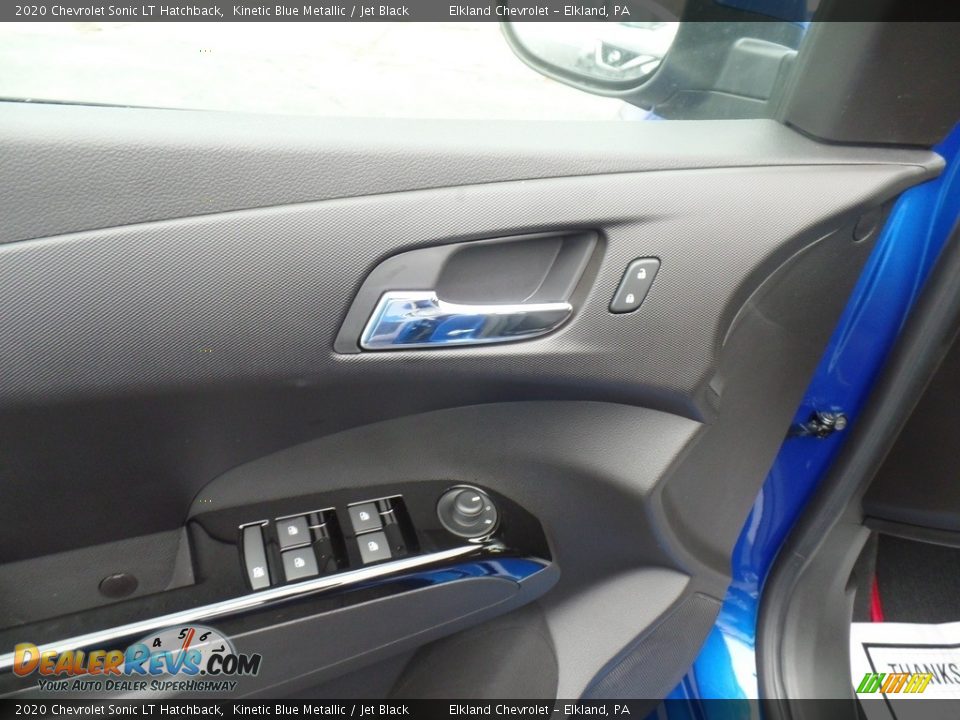 2020 Chevrolet Sonic LT Hatchback Kinetic Blue Metallic / Jet Black Photo #16