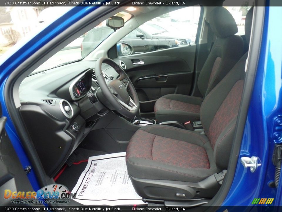 2020 Chevrolet Sonic LT Hatchback Kinetic Blue Metallic / Jet Black Photo #17