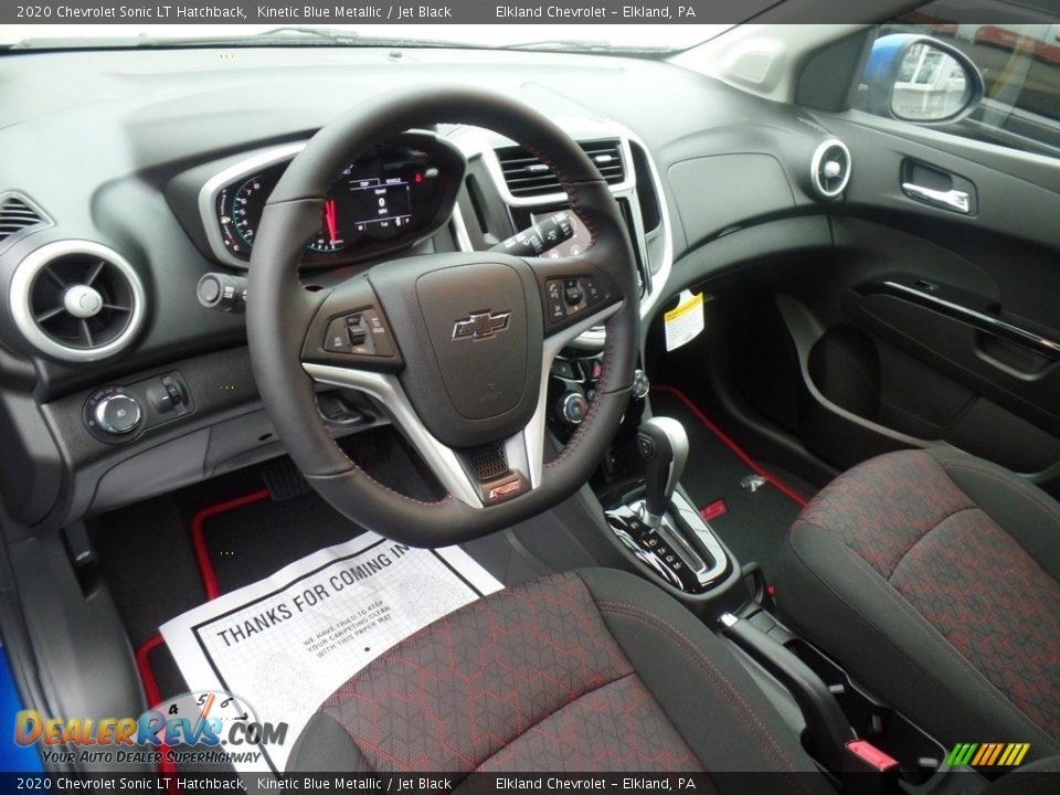 2020 Chevrolet Sonic LT Hatchback Kinetic Blue Metallic / Jet Black Photo #18