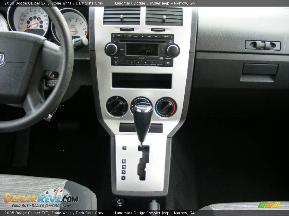 2008 Dodge Caliber SXT Stone White / Dark Slate Gray Photo #22