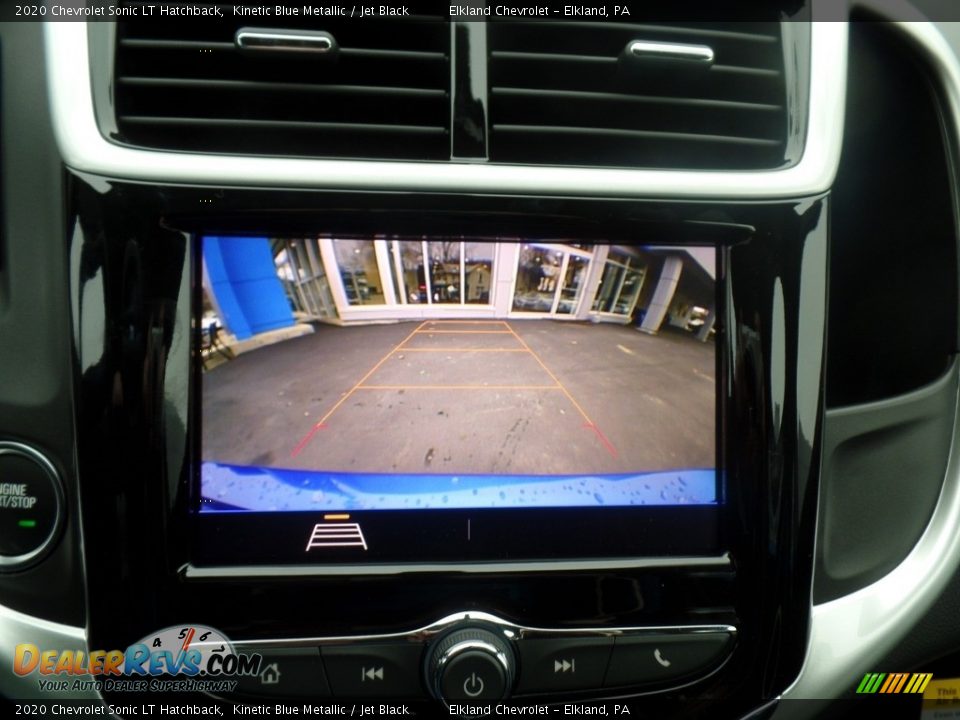 2020 Chevrolet Sonic LT Hatchback Kinetic Blue Metallic / Jet Black Photo #28