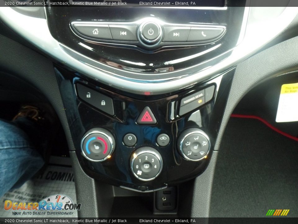 2020 Chevrolet Sonic LT Hatchback Kinetic Blue Metallic / Jet Black Photo #29