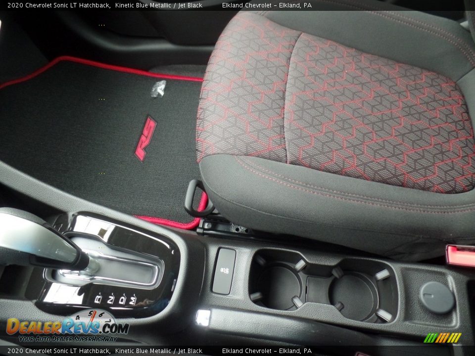 2020 Chevrolet Sonic LT Hatchback Kinetic Blue Metallic / Jet Black Photo #31