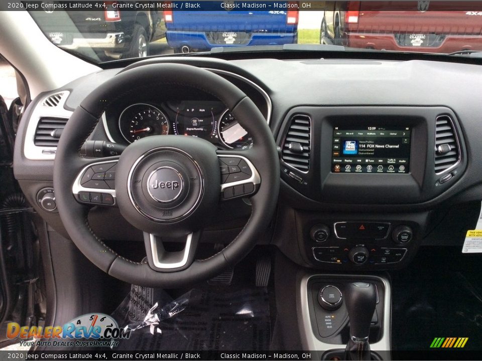 2020 Jeep Compass Latitude 4x4 Granite Crystal Metallic / Black Photo #3