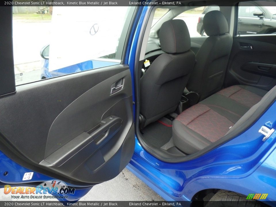 2020 Chevrolet Sonic LT Hatchback Kinetic Blue Metallic / Jet Black Photo #32