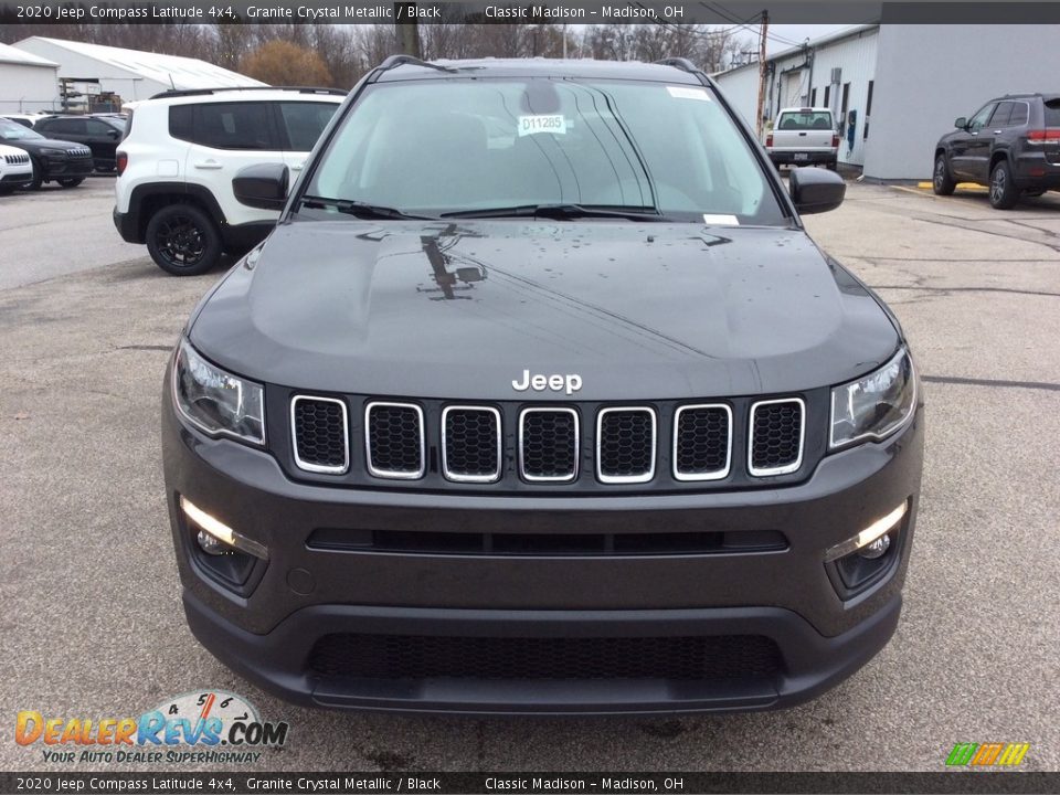 2020 Jeep Compass Latitude 4x4 Granite Crystal Metallic / Black Photo #4