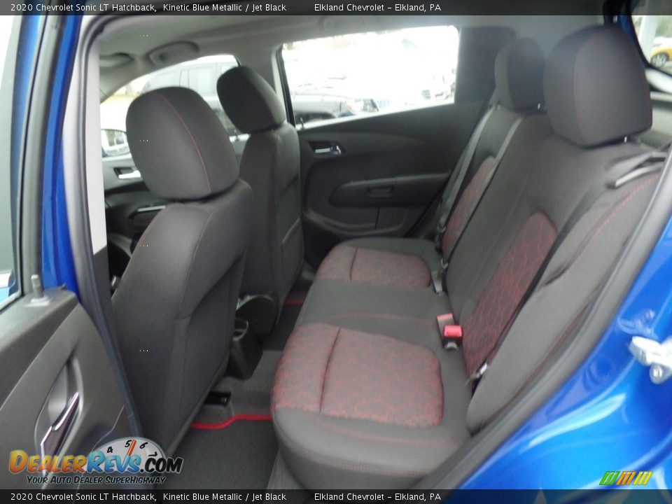 2020 Chevrolet Sonic LT Hatchback Kinetic Blue Metallic / Jet Black Photo #33