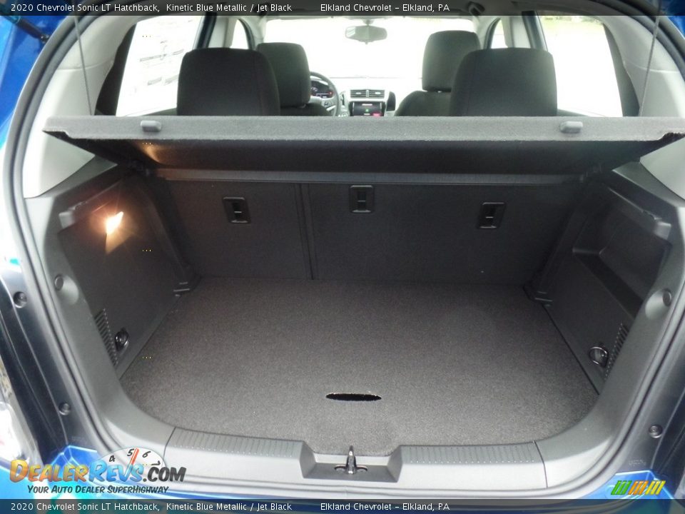 2020 Chevrolet Sonic LT Hatchback Kinetic Blue Metallic / Jet Black Photo #34