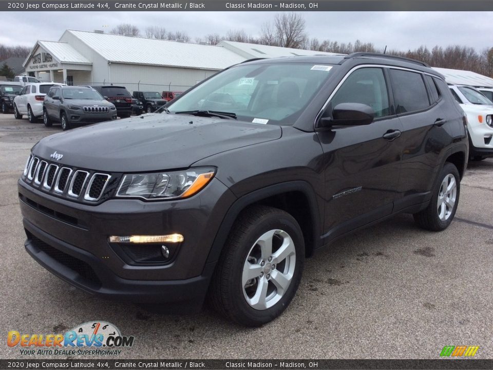 2020 Jeep Compass Latitude 4x4 Granite Crystal Metallic / Black Photo #5