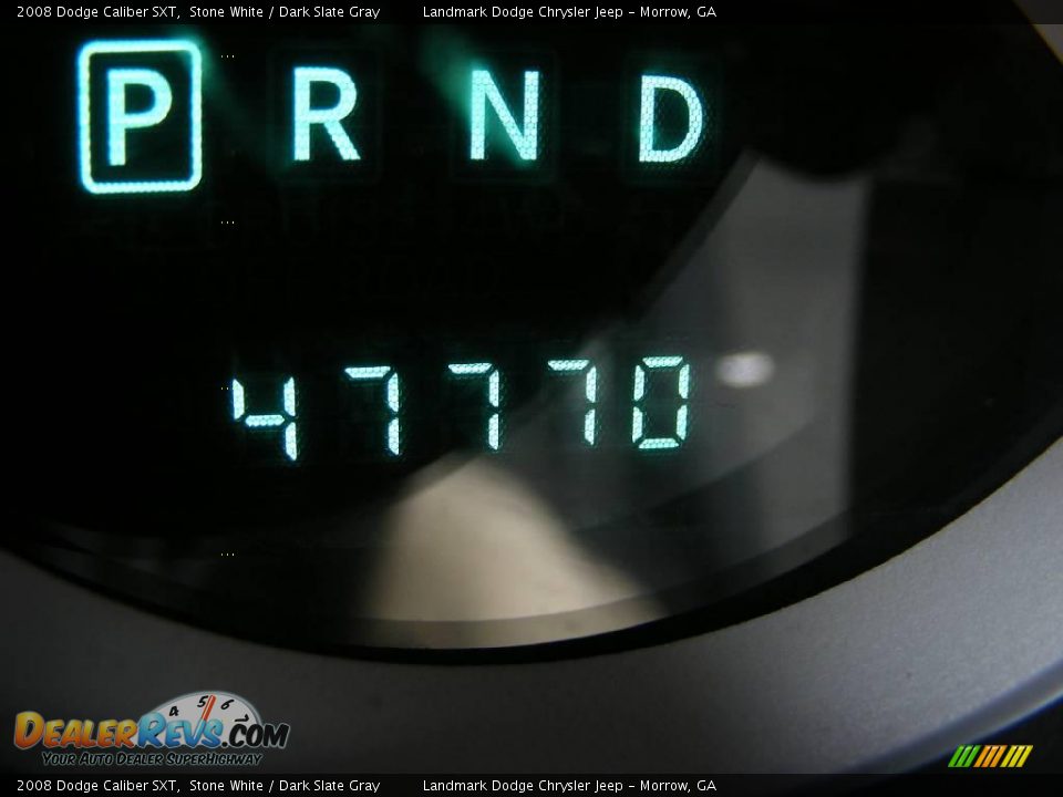 2008 Dodge Caliber SXT Stone White / Dark Slate Gray Photo #27