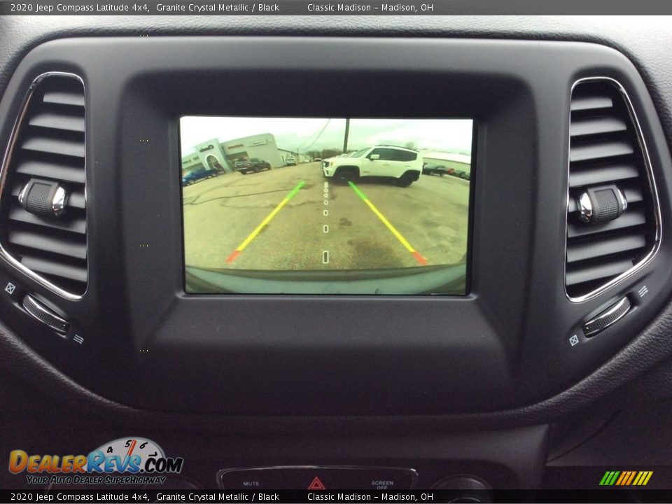 2020 Jeep Compass Latitude 4x4 Granite Crystal Metallic / Black Photo #14