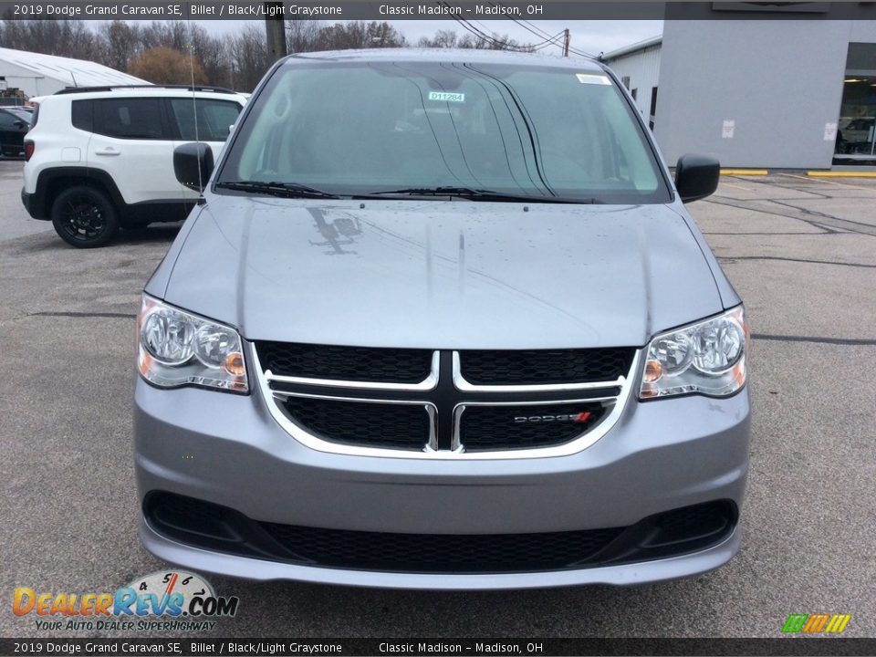 2019 Dodge Grand Caravan SE Billet / Black/Light Graystone Photo #4