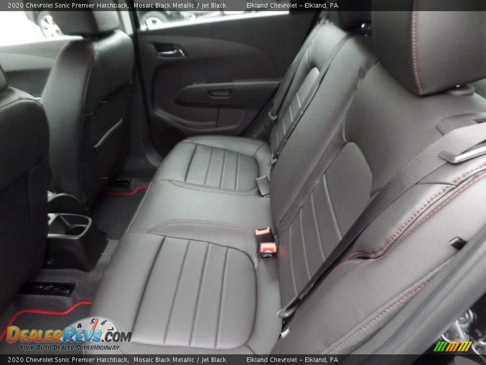 2020 Chevrolet Sonic Premier Hatchback Mosaic Black Metallic / Jet Black Photo #15