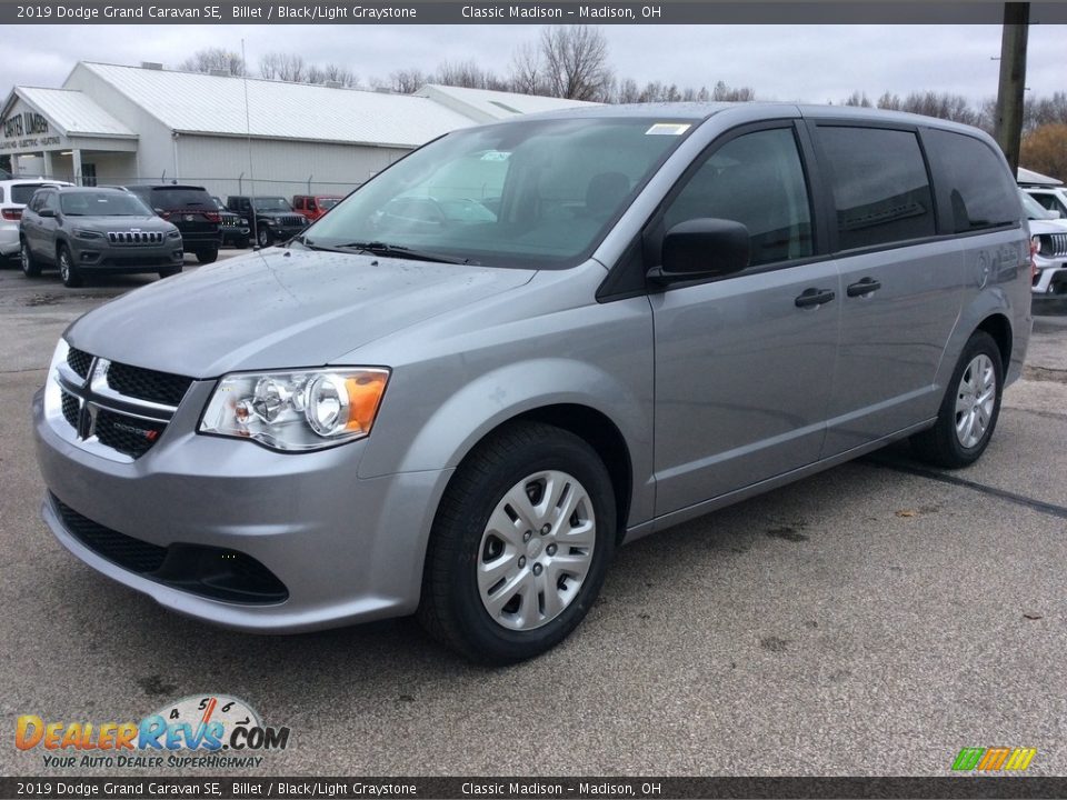 2019 Dodge Grand Caravan SE Billet / Black/Light Graystone Photo #5