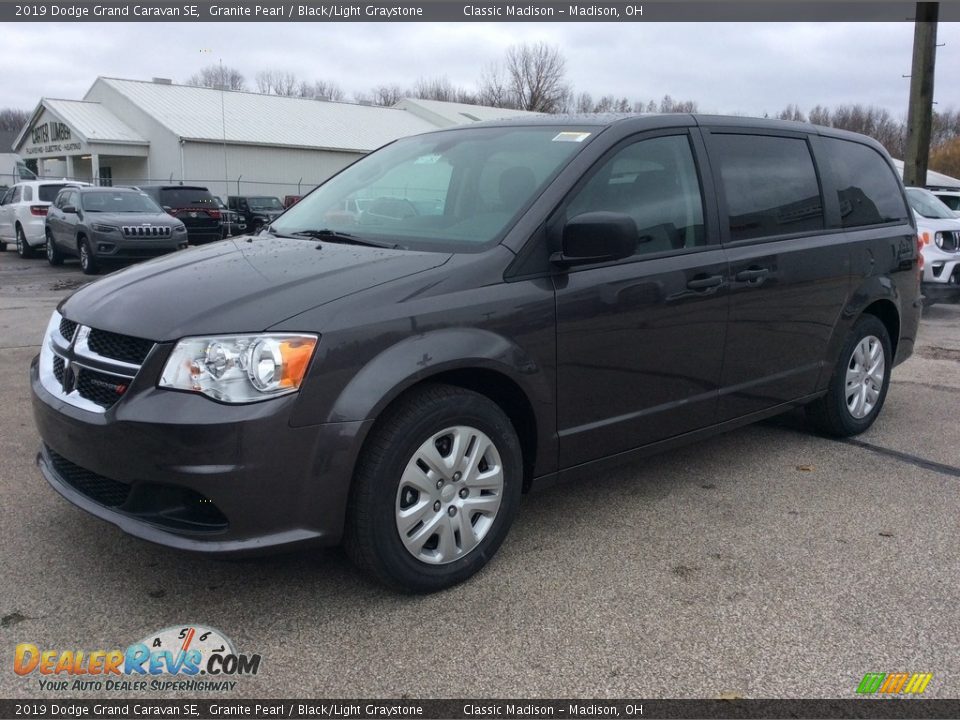 2019 Dodge Grand Caravan SE Granite Pearl / Black/Light Graystone Photo #5