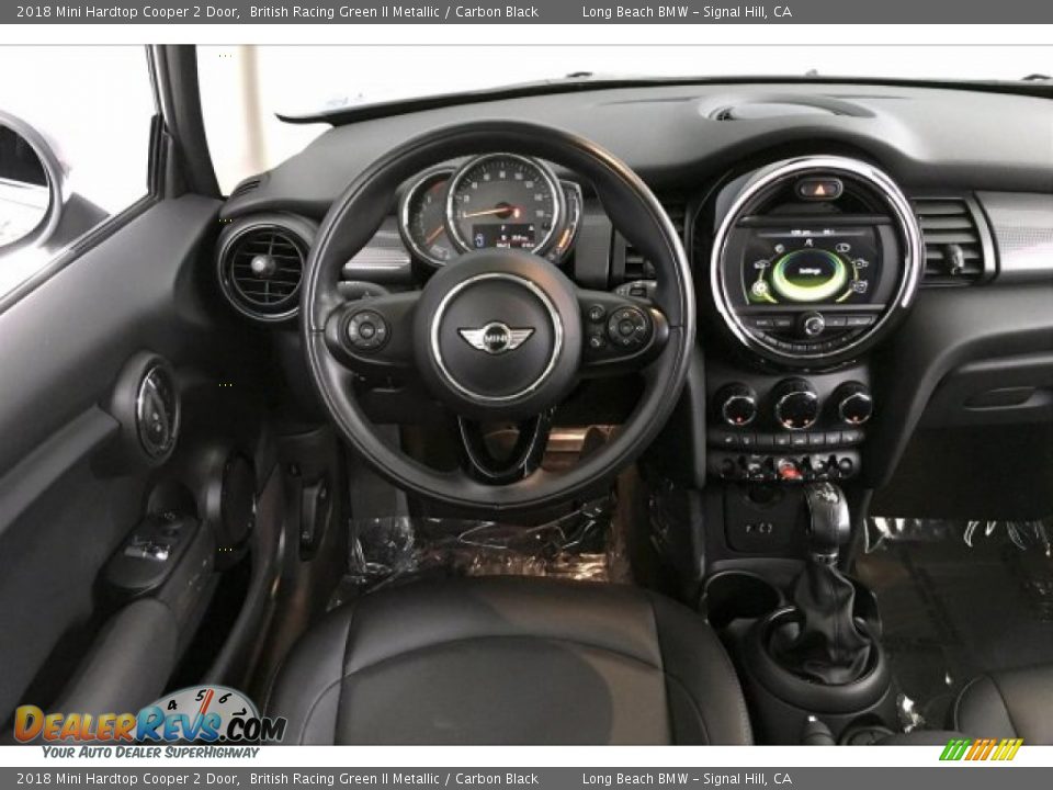 2018 Mini Hardtop Cooper 2 Door British Racing Green II Metallic / Carbon Black Photo #4