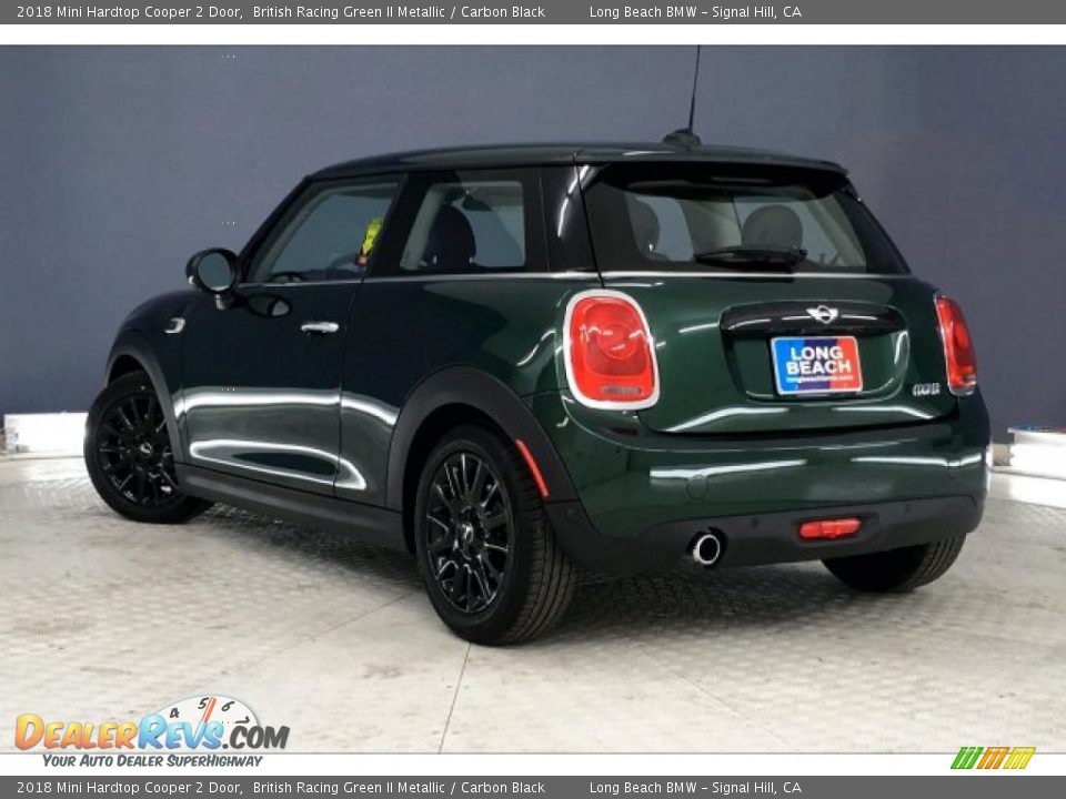 2018 Mini Hardtop Cooper 2 Door British Racing Green II Metallic / Carbon Black Photo #10