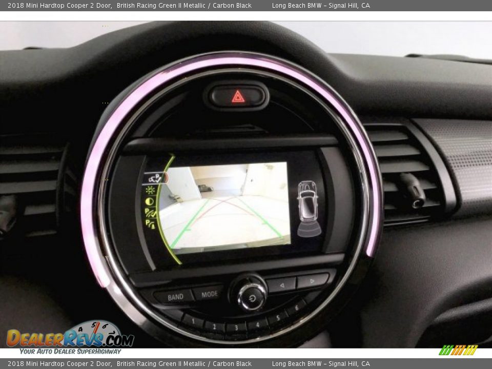 2018 Mini Hardtop Cooper 2 Door British Racing Green II Metallic / Carbon Black Photo #13