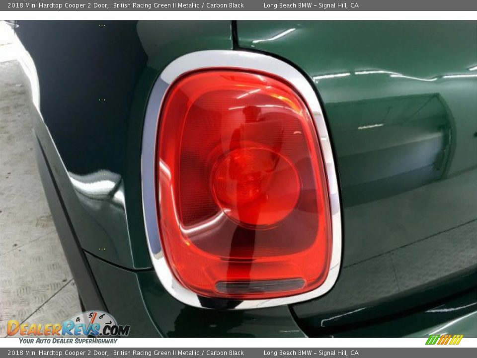 2018 Mini Hardtop Cooper 2 Door British Racing Green II Metallic / Carbon Black Photo #22