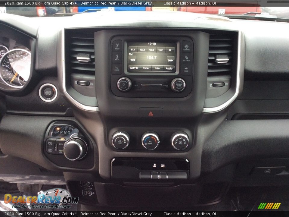 2020 Ram 1500 Big Horn Quad Cab 4x4 Delmonico Red Pearl / Black/Diesel Gray Photo #14