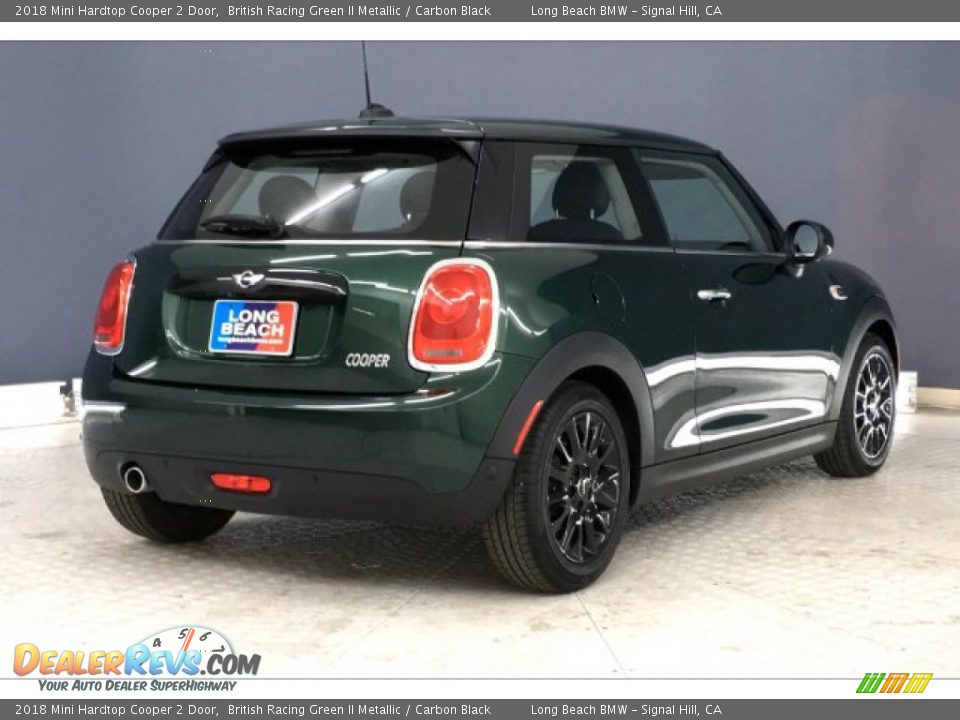 2018 Mini Hardtop Cooper 2 Door British Racing Green II Metallic / Carbon Black Photo #29