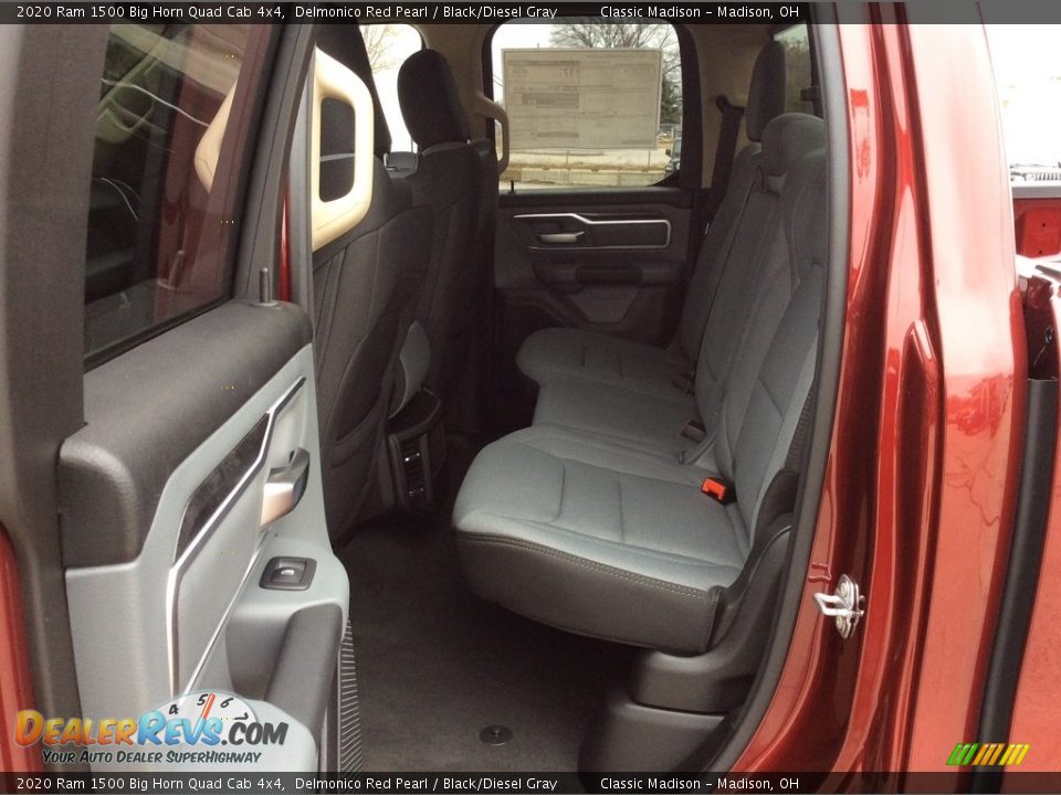 2020 Ram 1500 Big Horn Quad Cab 4x4 Delmonico Red Pearl / Black/Diesel Gray Photo #16