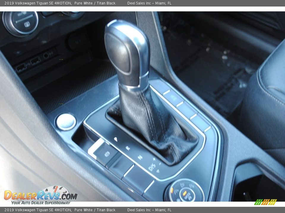 2019 Volkswagen Tiguan SE 4MOTION Pure White / Titan Black Photo #15