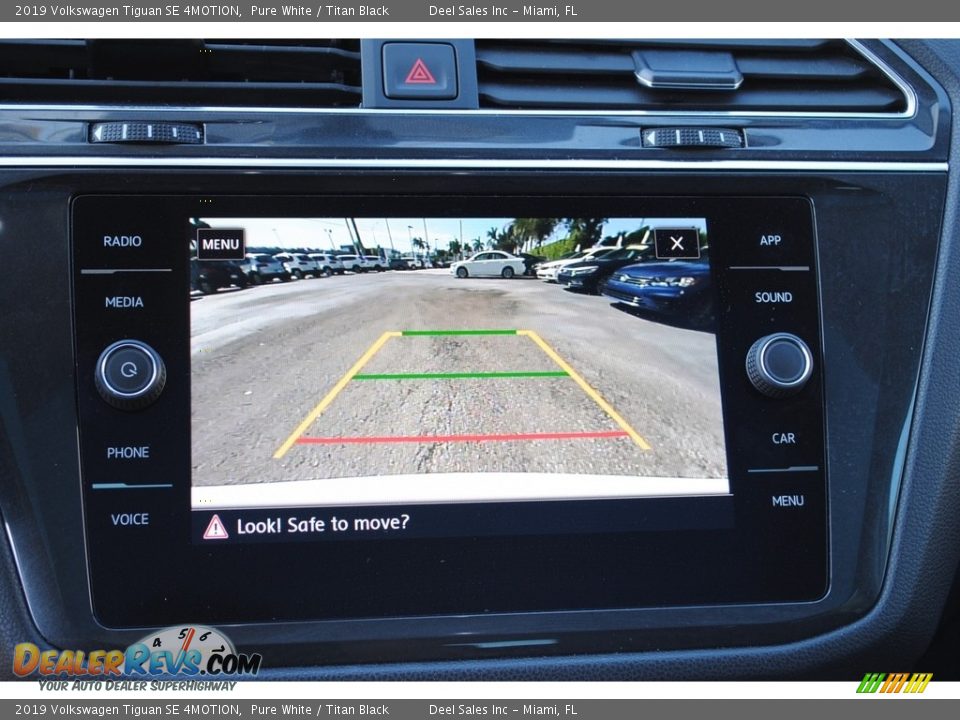 2019 Volkswagen Tiguan SE 4MOTION Pure White / Titan Black Photo #17