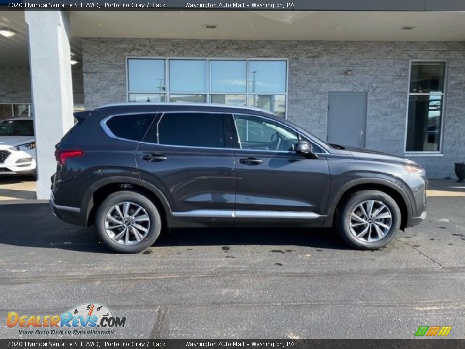 2020 Hyundai Santa Fe SEL AWD Portofino Gray / Black Photo #3