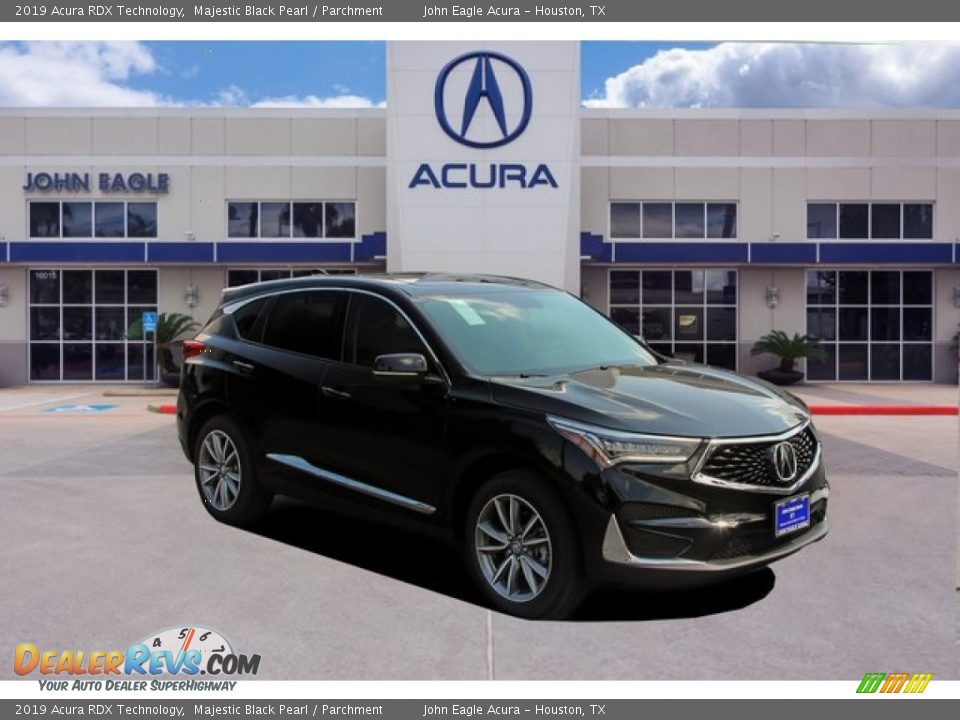 2019 Acura RDX Technology Majestic Black Pearl / Parchment Photo #1