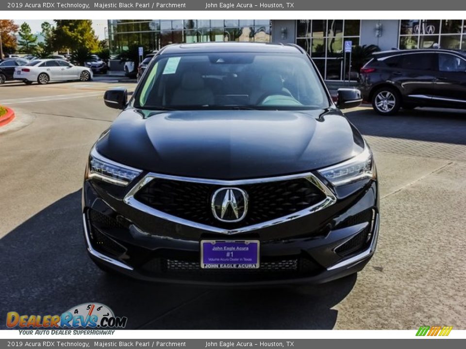 2019 Acura RDX Technology Majestic Black Pearl / Parchment Photo #2