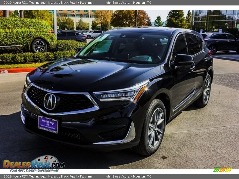 2019 Acura RDX Technology Majestic Black Pearl / Parchment Photo #3