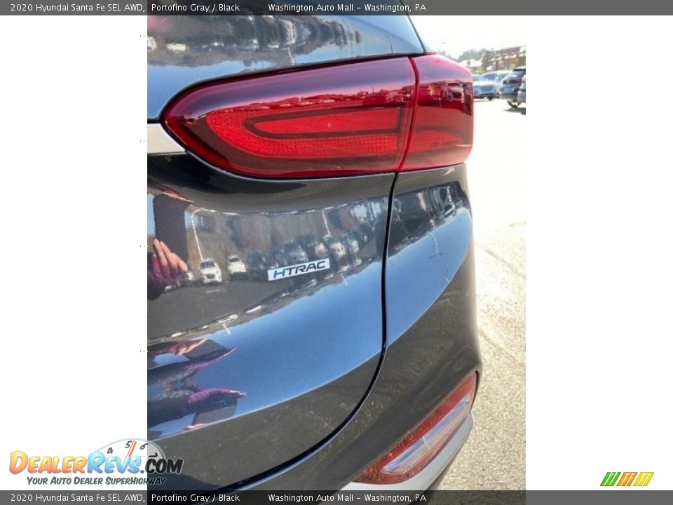 2020 Hyundai Santa Fe SEL AWD Portofino Gray / Black Photo #24
