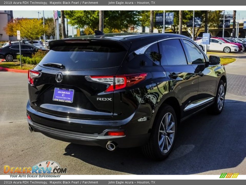 2019 Acura RDX Technology Majestic Black Pearl / Parchment Photo #7