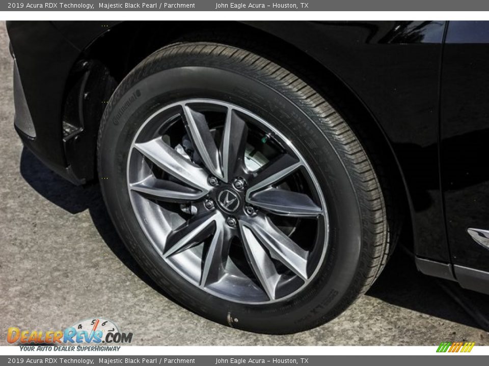 2019 Acura RDX Technology Majestic Black Pearl / Parchment Photo #14