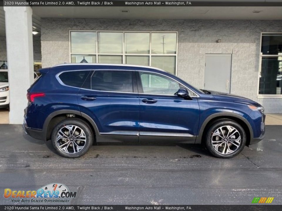 Twilight Black 2020 Hyundai Santa Fe Limited 2.0 AWD Photo #3