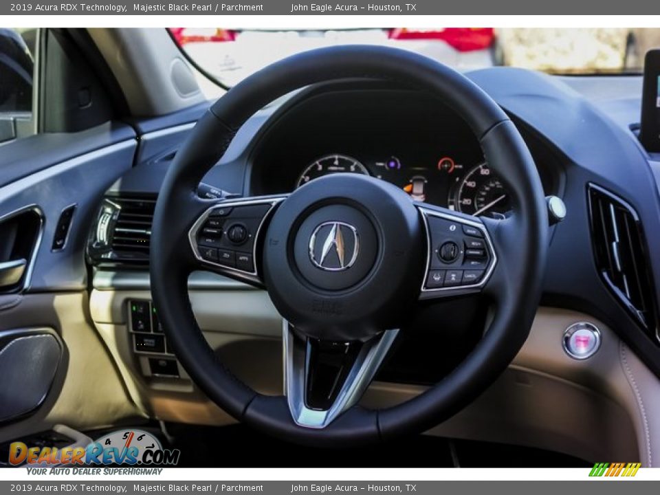 2019 Acura RDX Technology Majestic Black Pearl / Parchment Photo #31