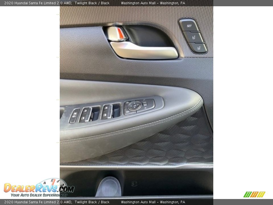 2020 Hyundai Santa Fe Limited 2.0 AWD Twilight Black / Black Photo #12