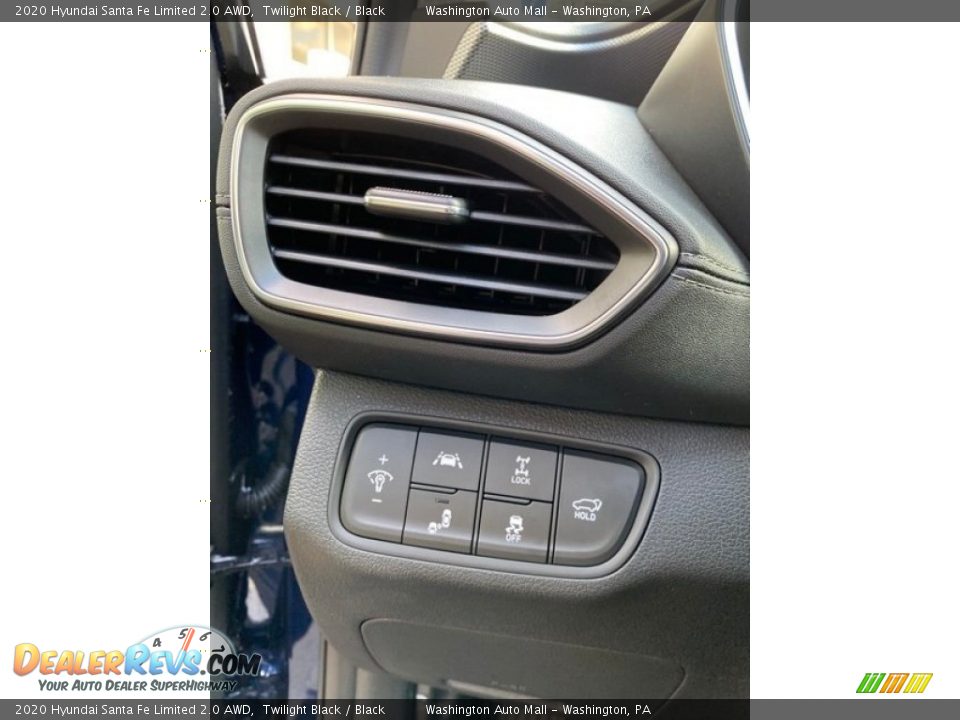 2020 Hyundai Santa Fe Limited 2.0 AWD Twilight Black / Black Photo #13