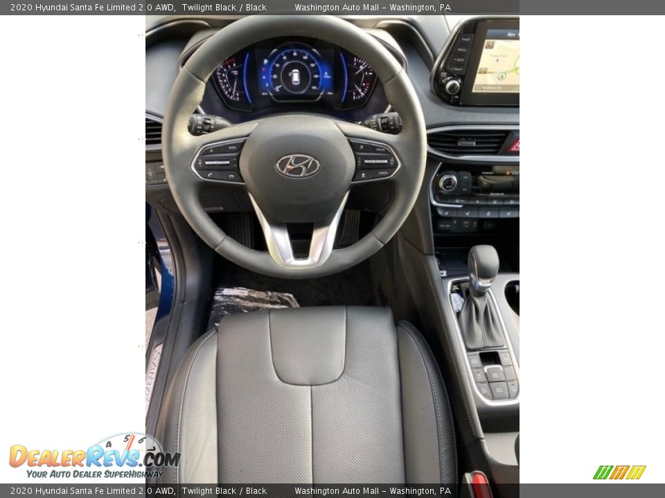 2020 Hyundai Santa Fe Limited 2.0 AWD Twilight Black / Black Photo #14