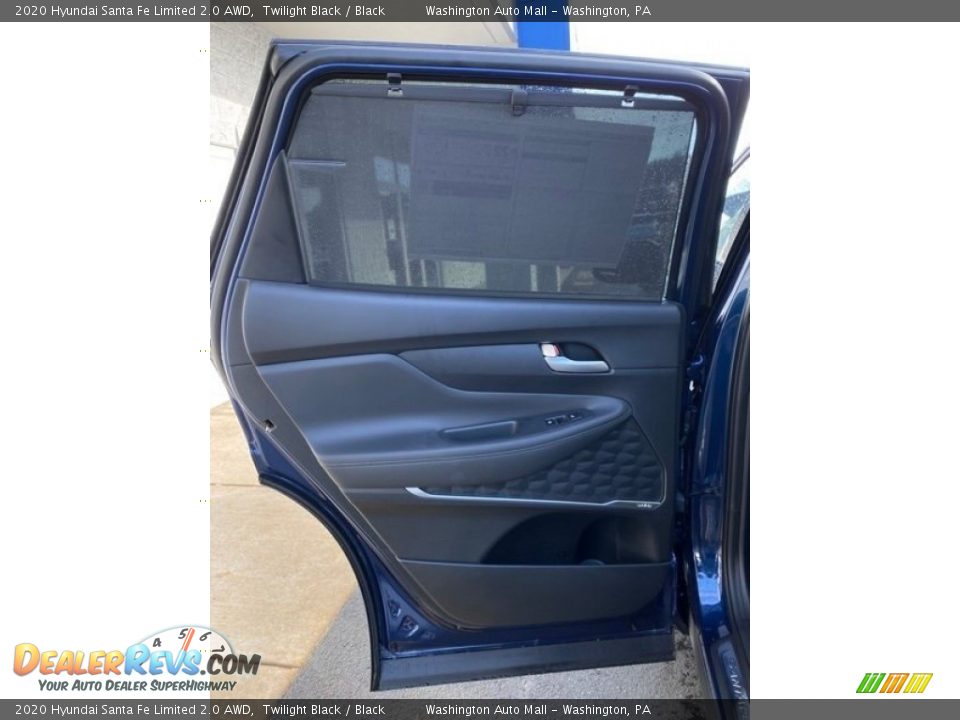2020 Hyundai Santa Fe Limited 2.0 AWD Twilight Black / Black Photo #17