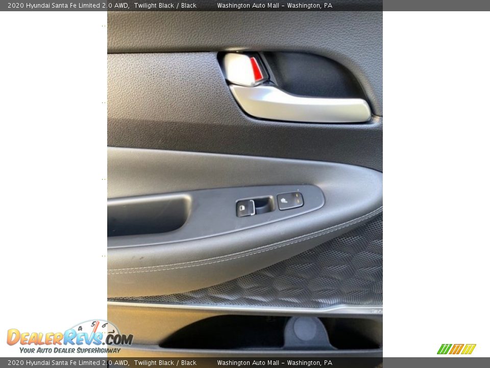 2020 Hyundai Santa Fe Limited 2.0 AWD Twilight Black / Black Photo #18