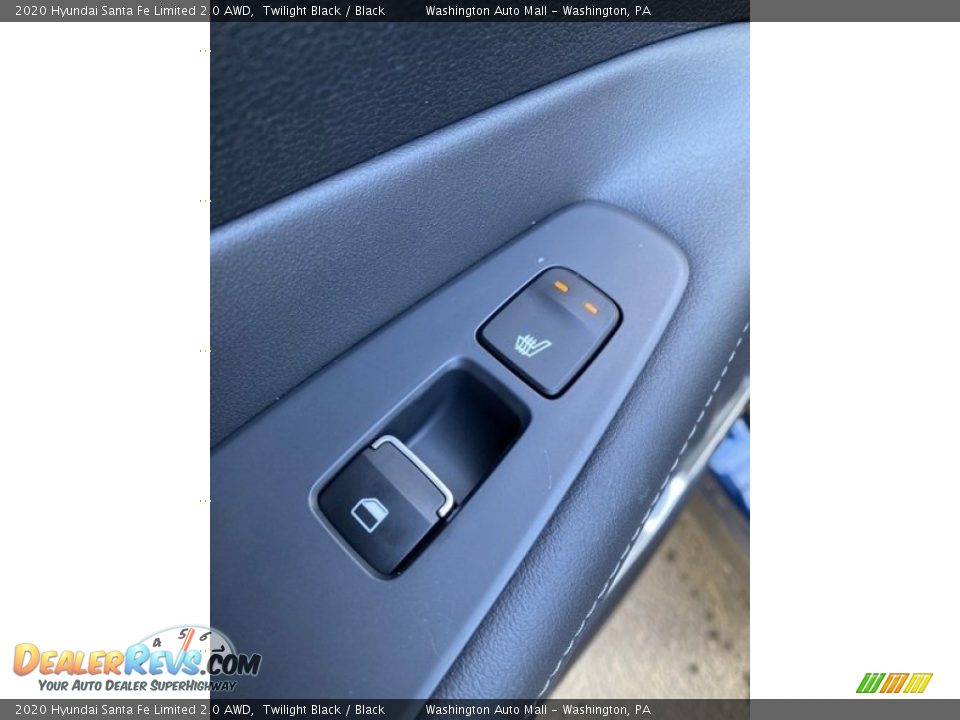 2020 Hyundai Santa Fe Limited 2.0 AWD Twilight Black / Black Photo #19